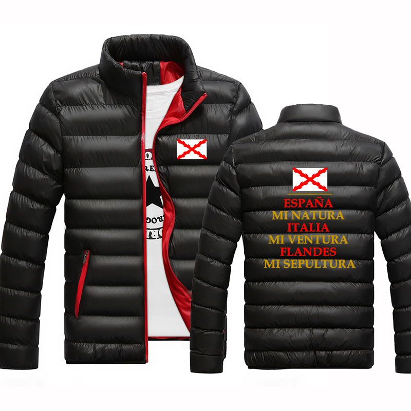 Winter Clothing In Spanish - Kurtka męska 2026 Spanish Empire Retro