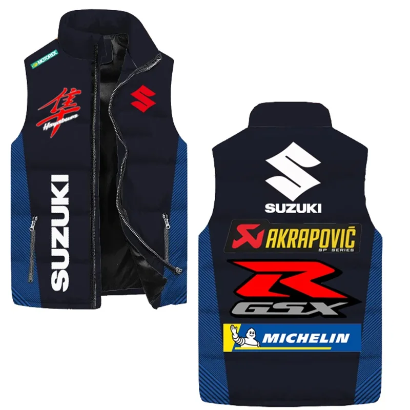 Winter Clothing Logos - Nowa jesienno-zimowa męska kamizelka Suzuki, wiatrówka