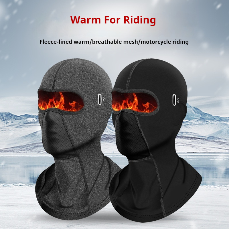 Wool Balaclava Knit - Kominiarka rowerowa Jazda na świeżym powietrzu