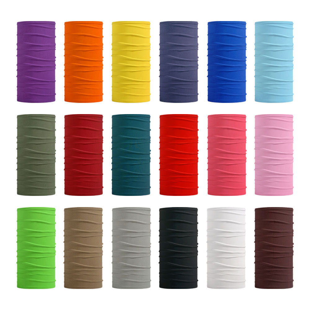 Wool Balaclava Knit - Bezszwowe bandany w jednolitym kolorze mężczyźni