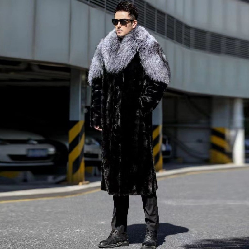 Męski płaszcz ze sztucznej nor – Winter Clothing Brands recenzja i cena