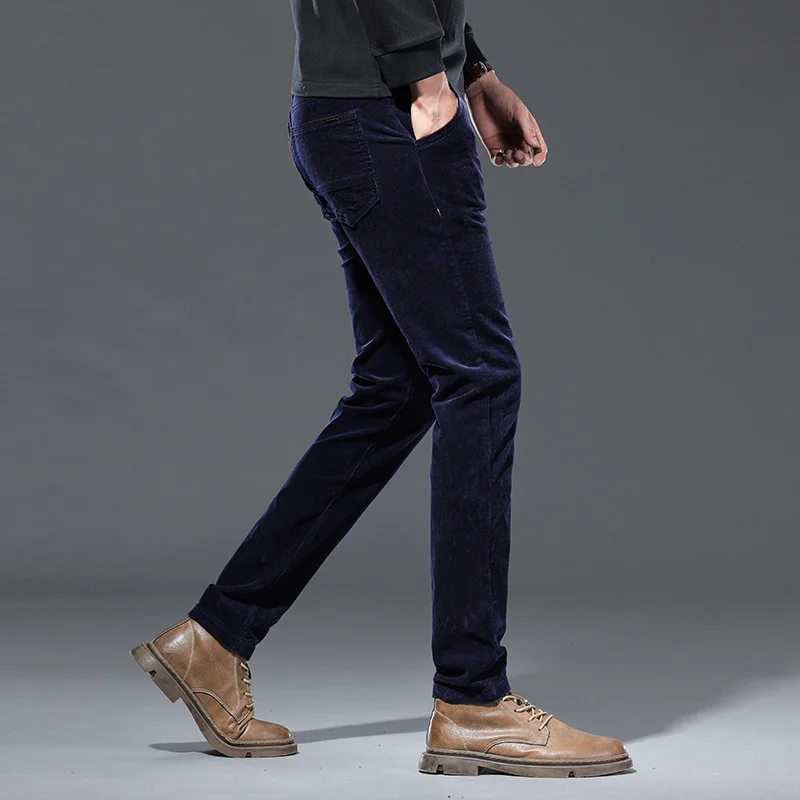 Zimowe nowe męskie sztruksowe  – Winter Clothing Brands recenzja i cena