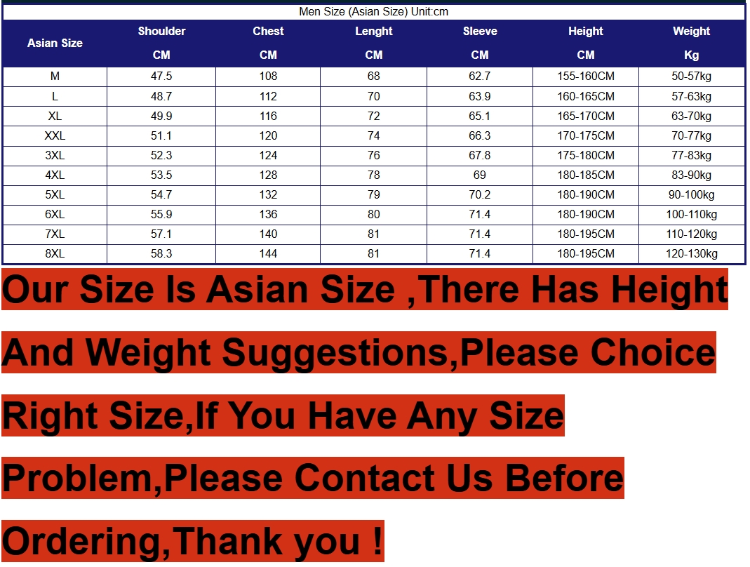 Parki męskie plus size 7XL 8XL – Winter Clothing Game recenzja i cena