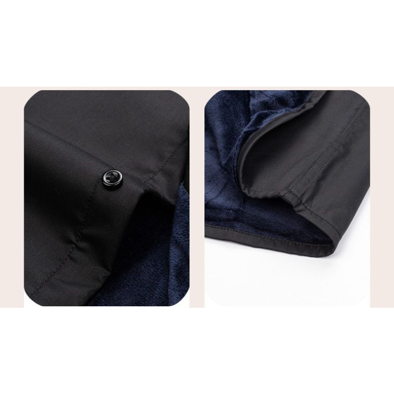 Zimowa koszula męska z długim  – Winter Clothing In Spanish recenzja i cena
